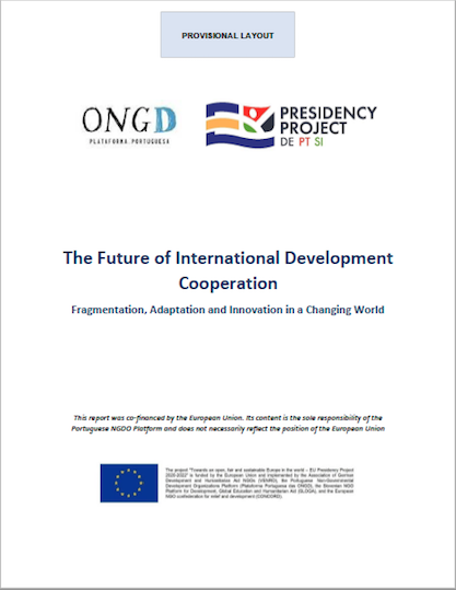 The future of international development cooperation - CEsA