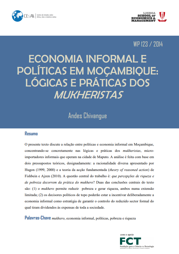 Economia informal e políticas em Moçambique : lógicas e práticas dos Mukheristas