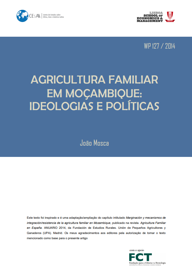 Agricultura familiar em Moçambique : ideologias e políticas