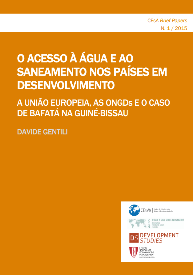 O acesso à água e ao saneamento nos países em desenvolvimento : a União Europeia, as ONGDs e o caso de Bafatá na Guiné-Bissau