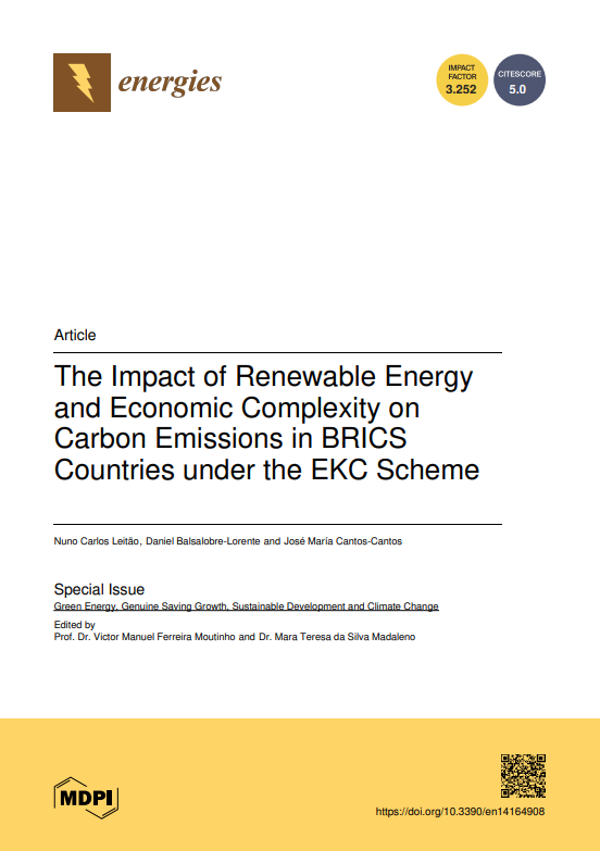 The Impact of Renewable Energy and Economic Complexity on Carbon Emissions in BRICS Countries under the EKC Scheme