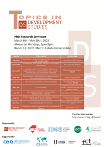 “Topics in Development Studies” 2023