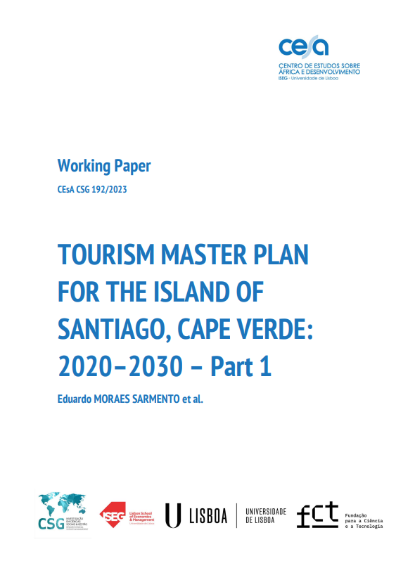 Tourism Master Plan for the Island of Santiago, Cape Verde: 2020-2030 - Part 1